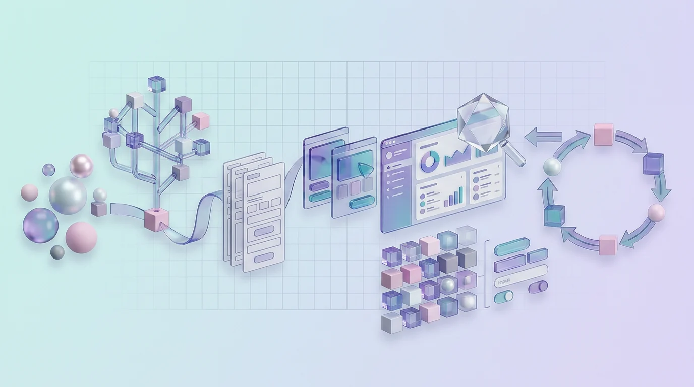The SaaS product design process from discovery and research to handoff and iteration