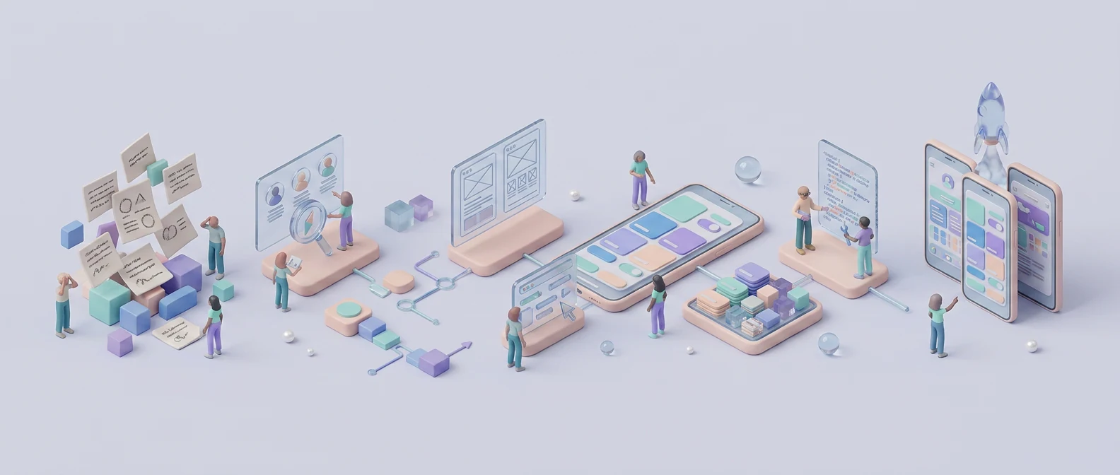 A complete product design journey turning messy requirements into a clear, tested, developer-ready interface